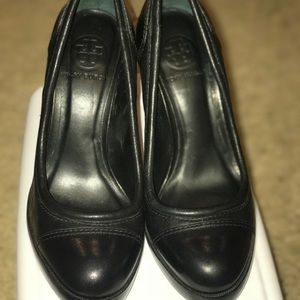 Black Tory Burch Heels - 8.5